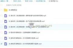 林森 2026高三高考化学 一轮A+尖端 S冲顶秋季班 更新中